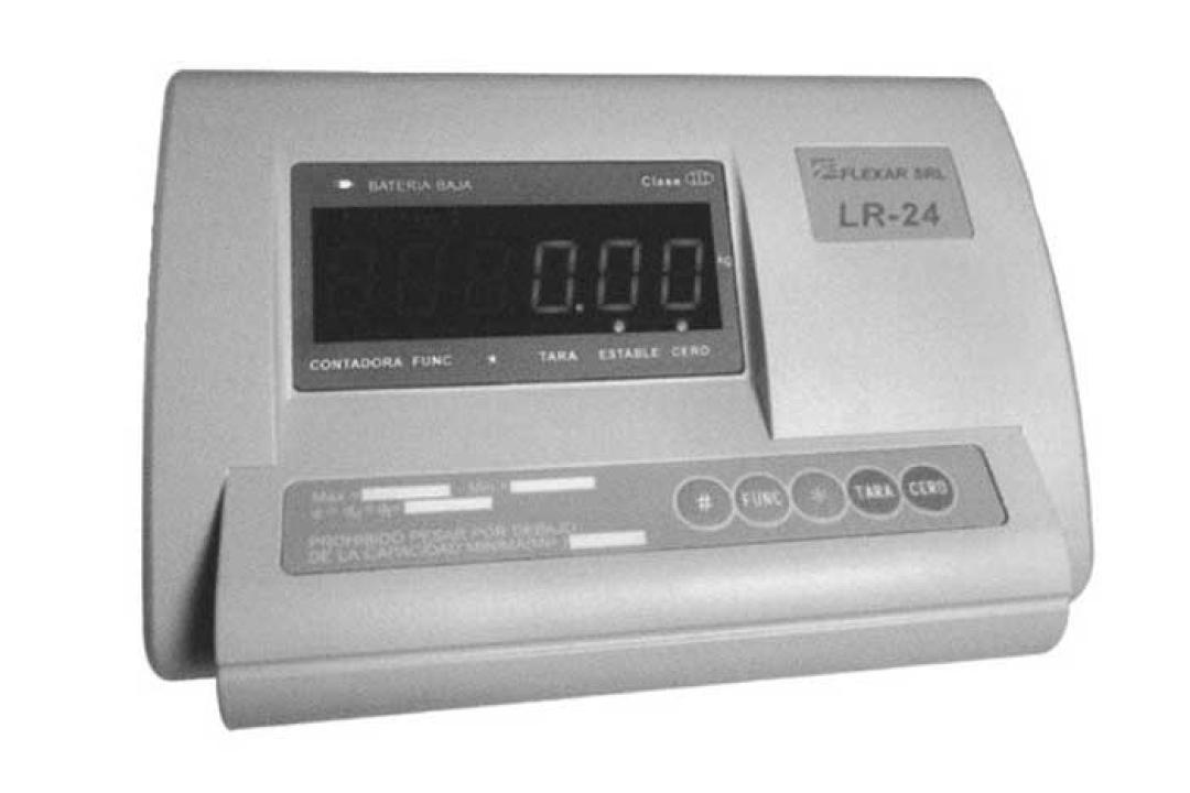 Indicador económico digital para balanzas electrónicas LR-24